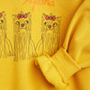 MINI RODINI - Sweat Agatha jaune chiens