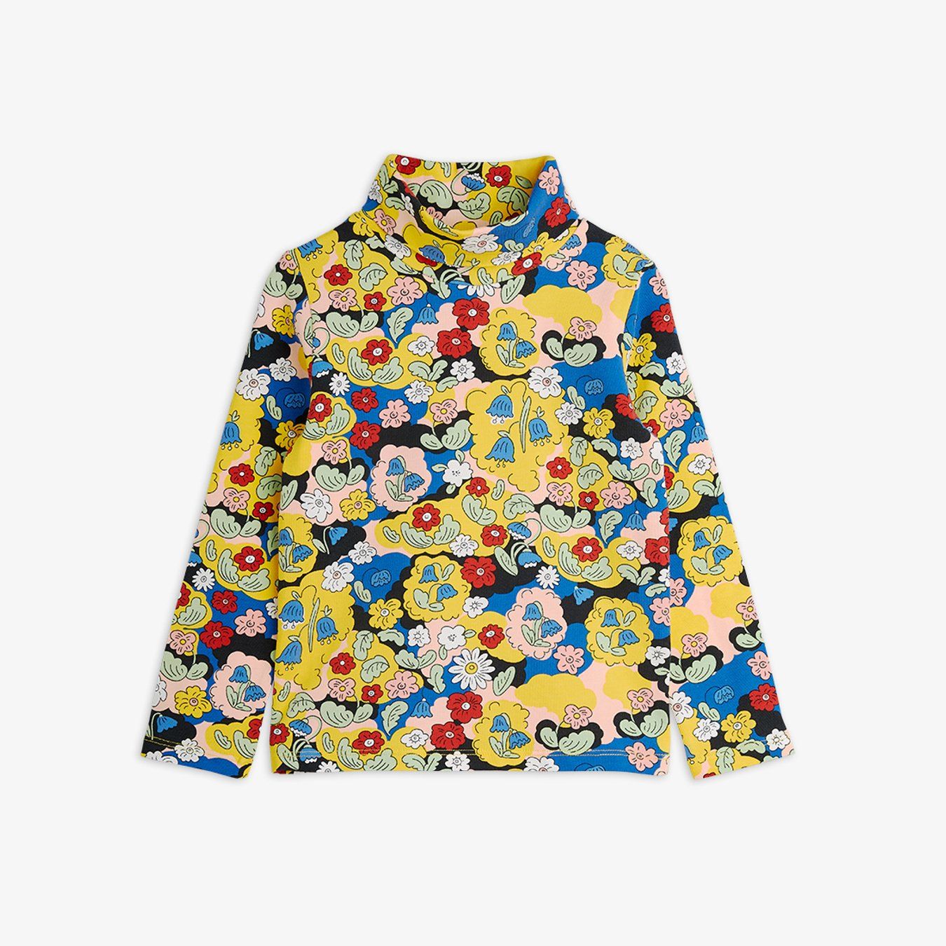 MINI RODINI - Ensemble col roulé et legging évasé Flowers