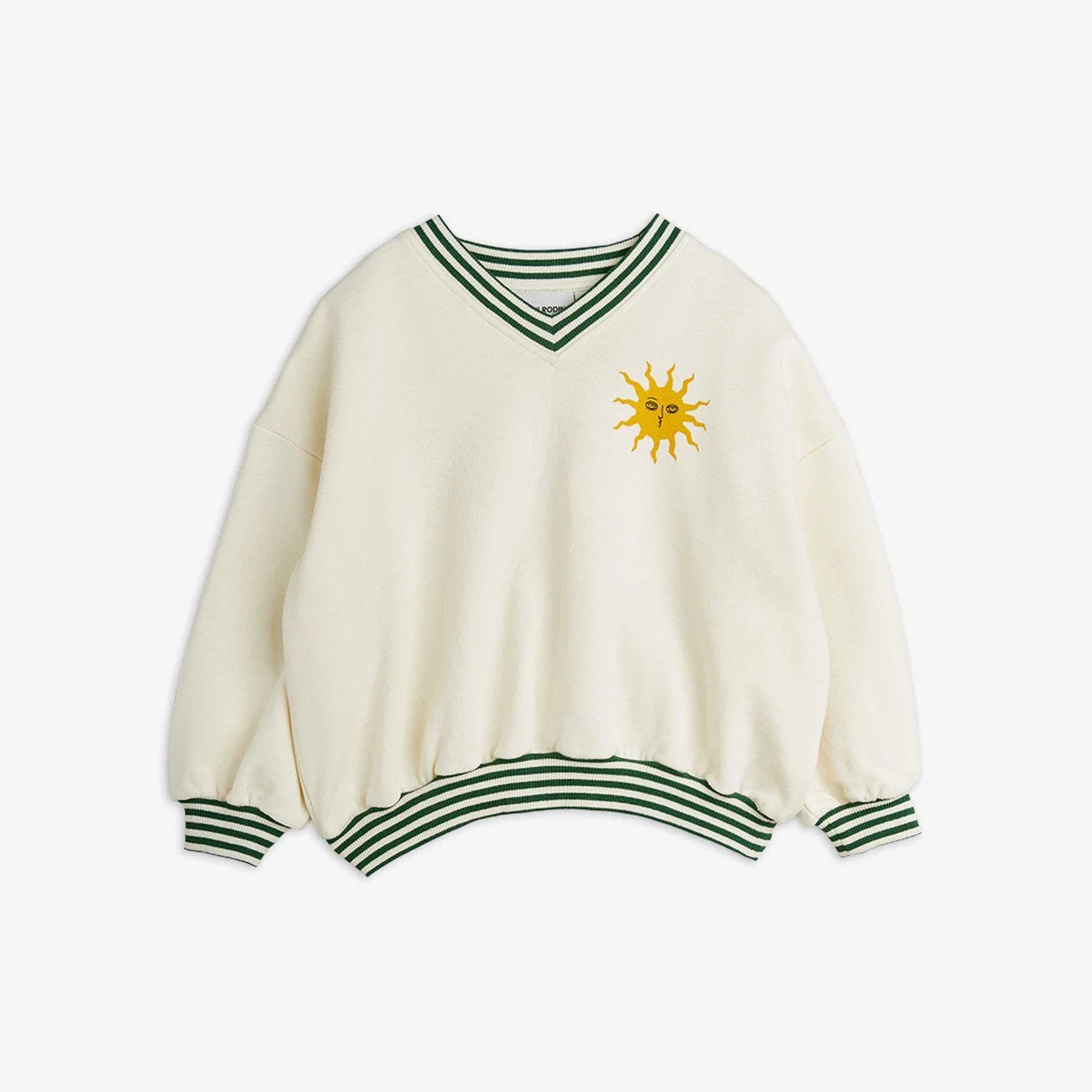 MINI RODINI - Sweat écru Sun
