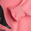 MINI RODINI - Sweat rose Blackbird