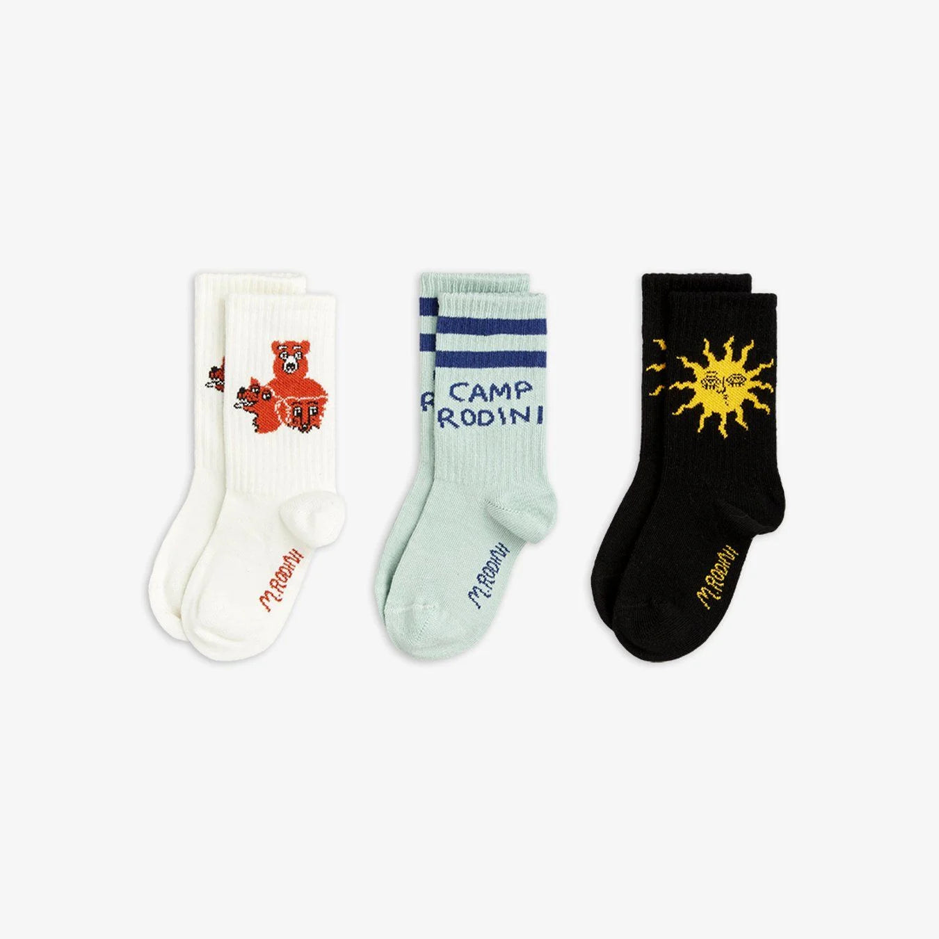 MINI RODINI - Pack 3 chaussettes Camp Rodini