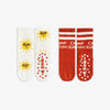 MINI RODINI - Pack 2 chaussettes antidérapantes Sun