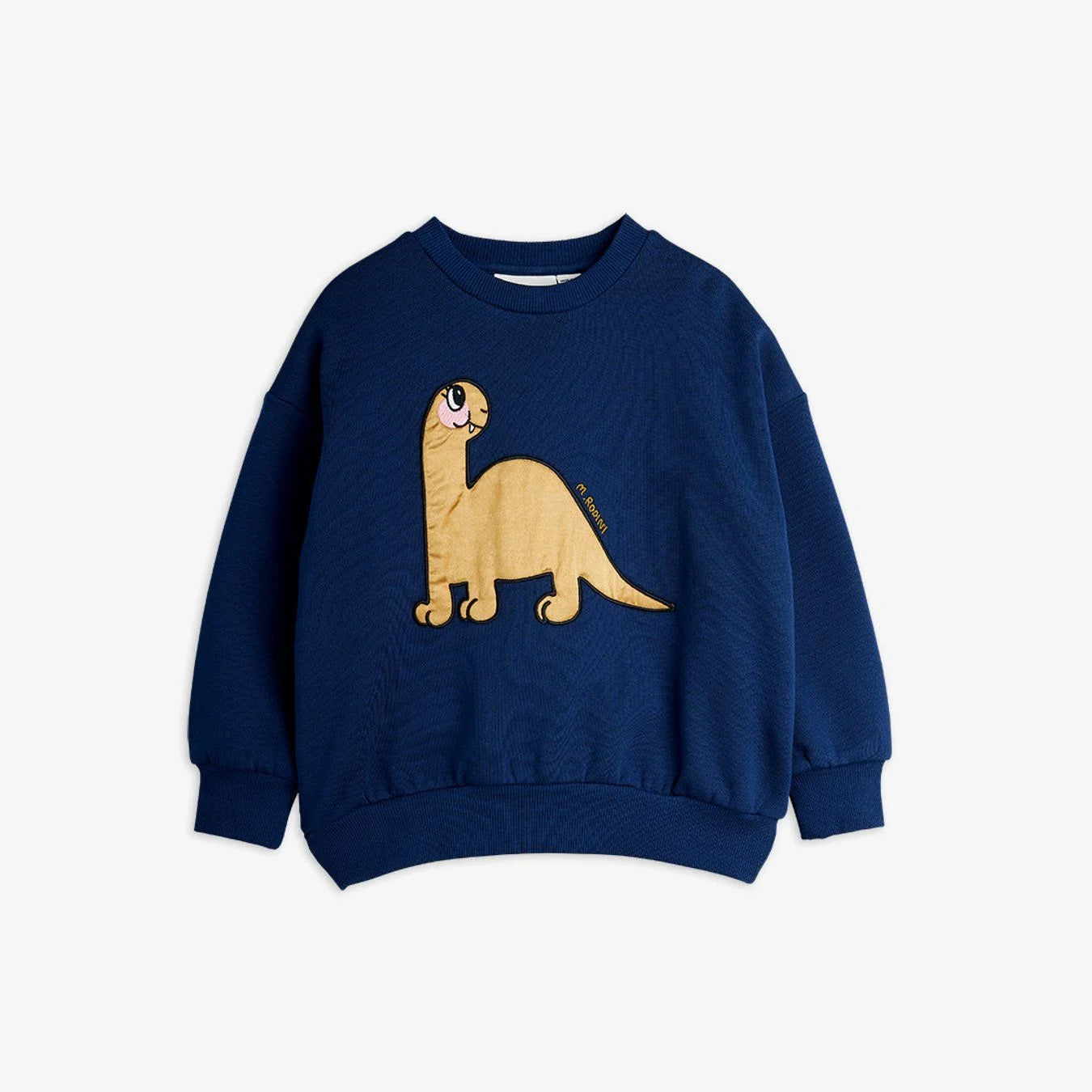 MINI RODINI - Sweat Dino bleu marine