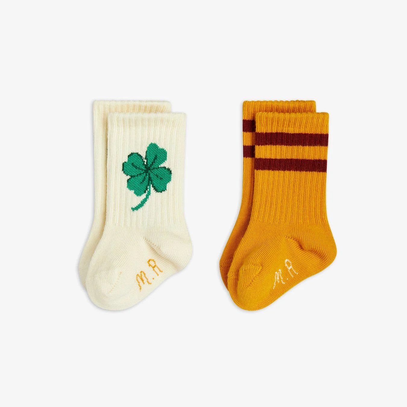 MINI RODINI - Pack 2 chaussettes Clover bébé