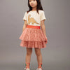 MINI RODINI - Jupe en tulle à pois