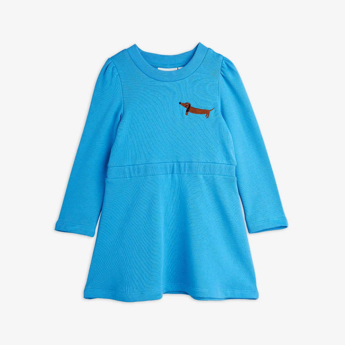 MINI RODINI - Robe bleue Teckel
