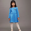 MINI RODINI - Robe bleue Teckel bébé