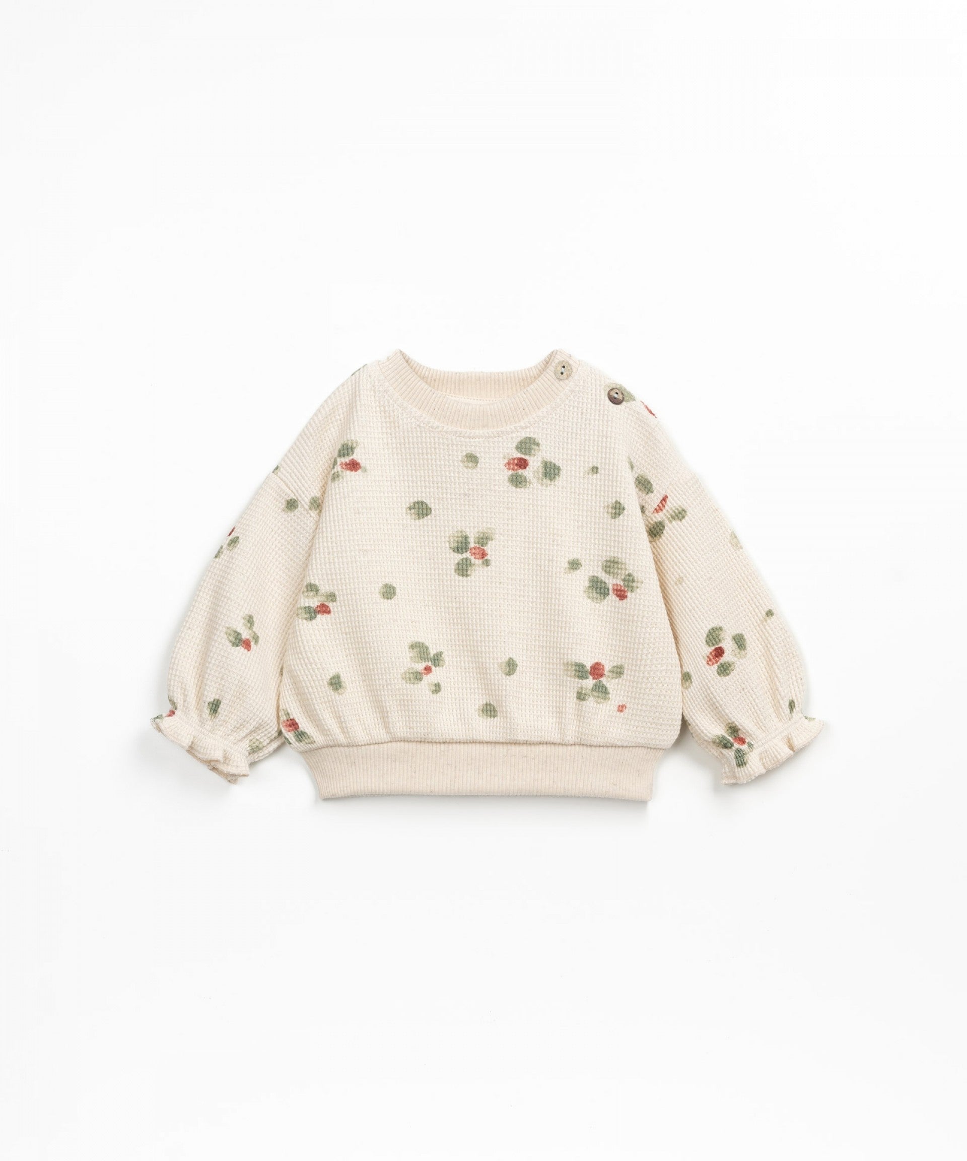 PLAY UP - Ensemble sweat et pantalon Sheep fleurs bébé