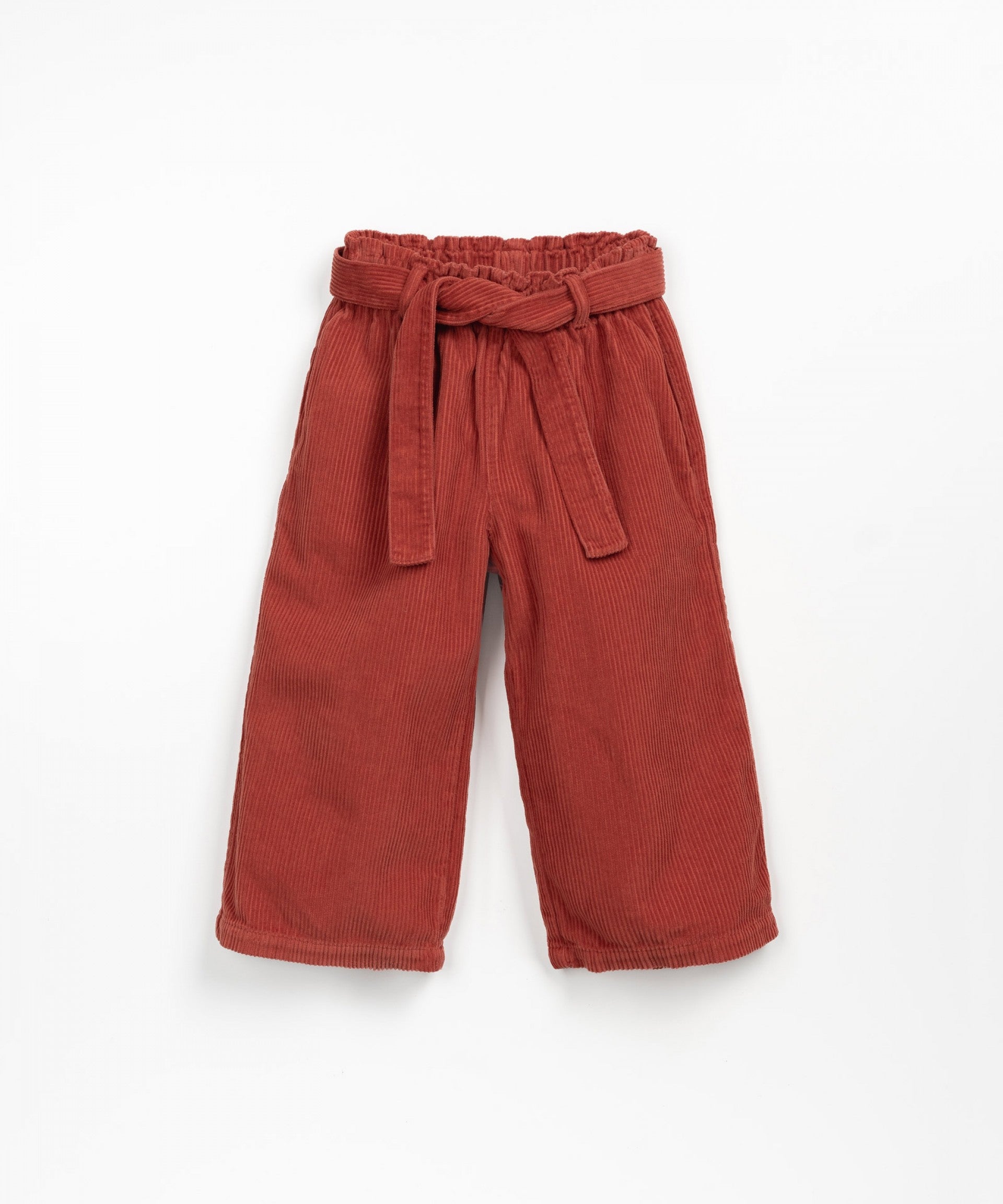 PLAY UP - Pantalon large en velours Tool