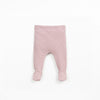 PLAY UP - Ensemble pull et legging à pieds Rose