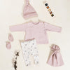PLAY UP - Ensemble bonnet et moufles Rose