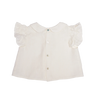 DONSJE - Ensemble bébé blouse et bloomer blanc