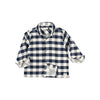 BUHO - Chemise à carreaux Gingham navy