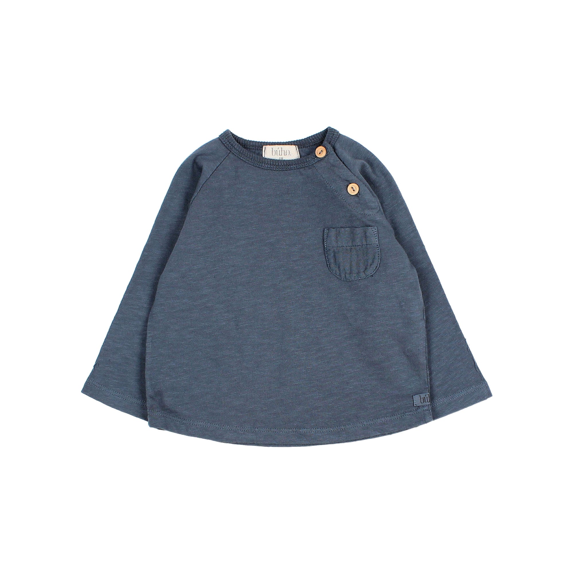 BUHO - Tee-shirt manches longues antic blue