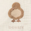 DONSJE - Couverture Ploekie Warm white Duckling