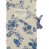 EMILE & IDA - Protège livret de famille Orchid bleu