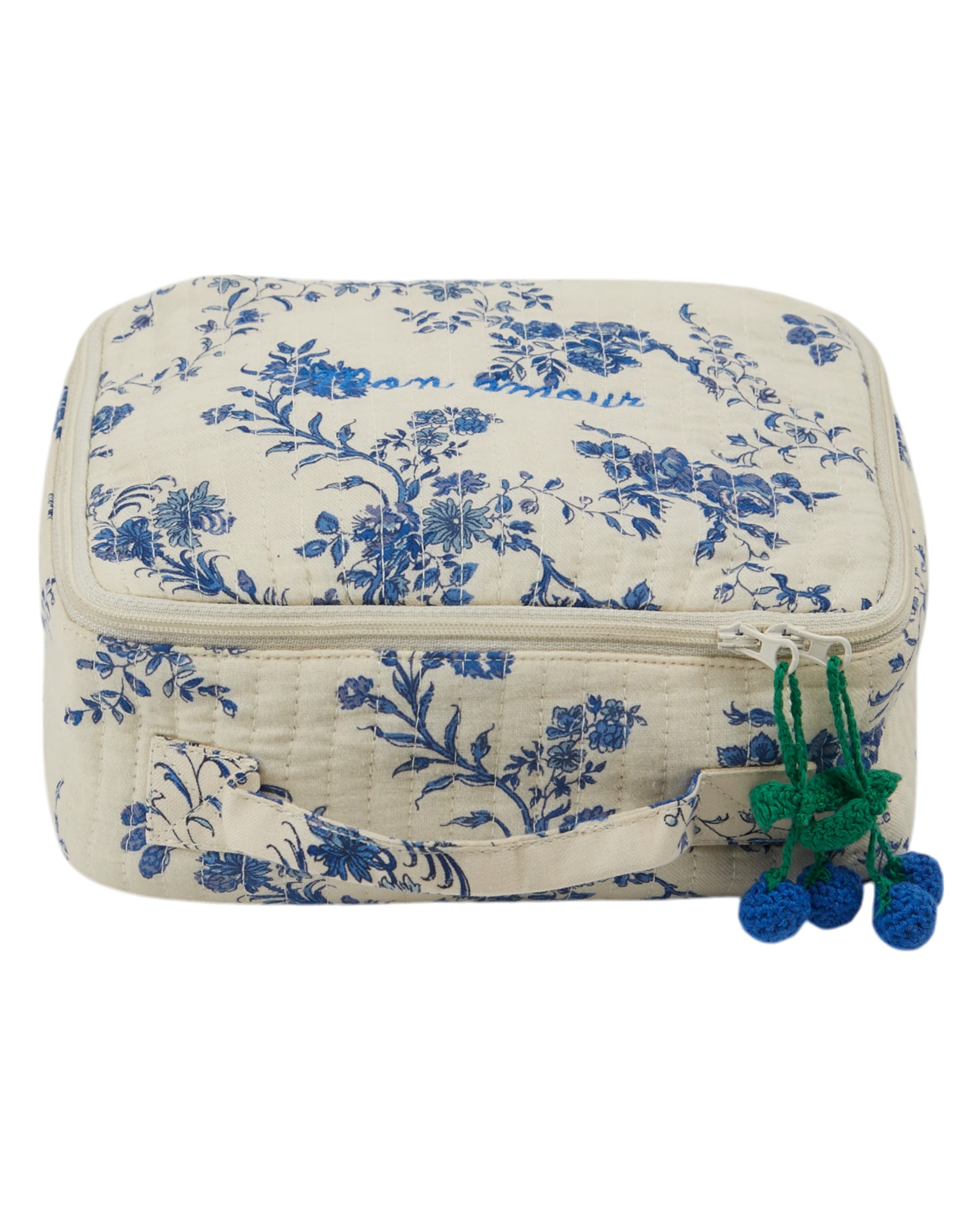 EMILE & IDA - Valise mini format Orchid bleu