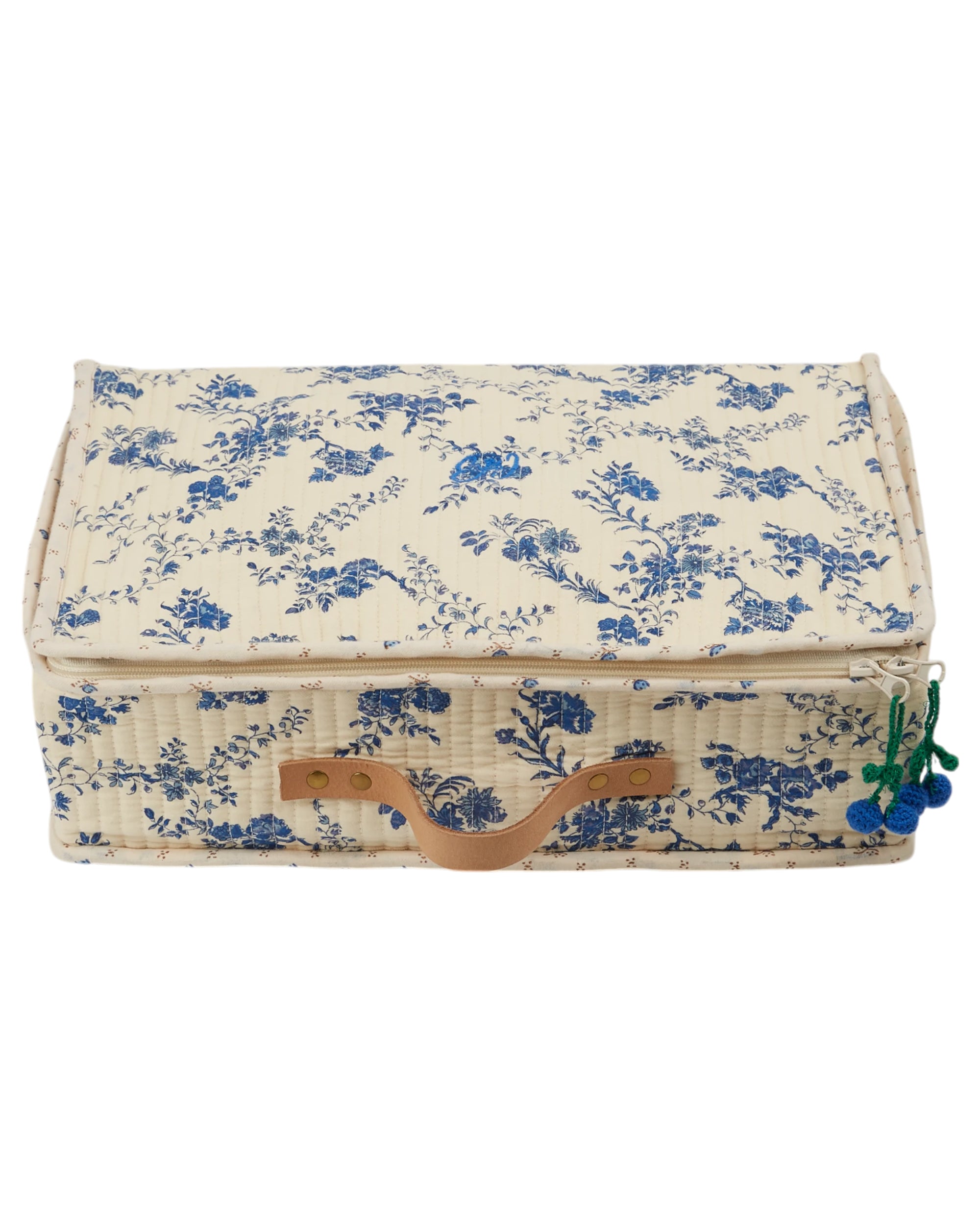 EMILE & IDA - Valise grand format Orchid bleu