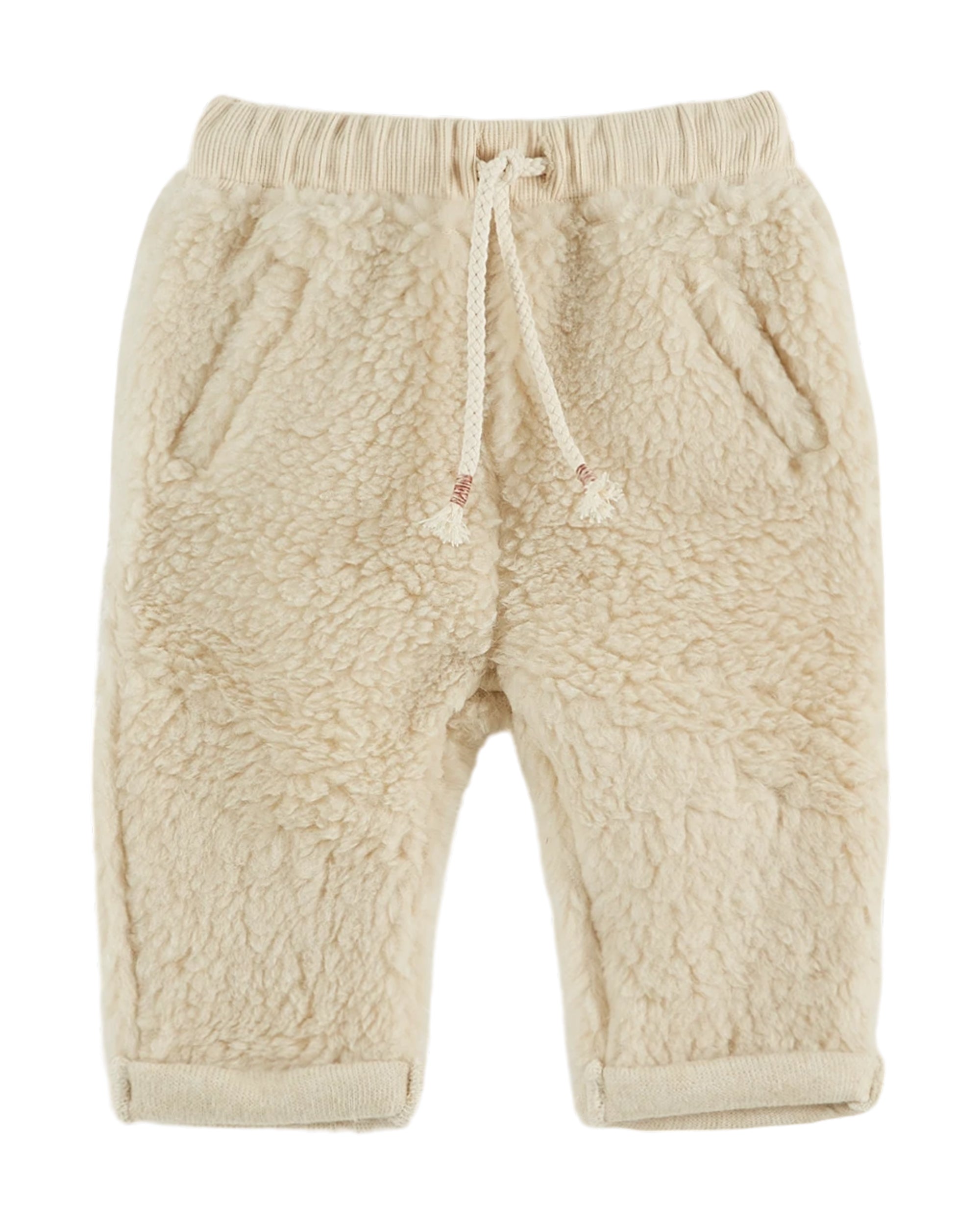 EMILE & IDA - Pantalon écru Moumoute