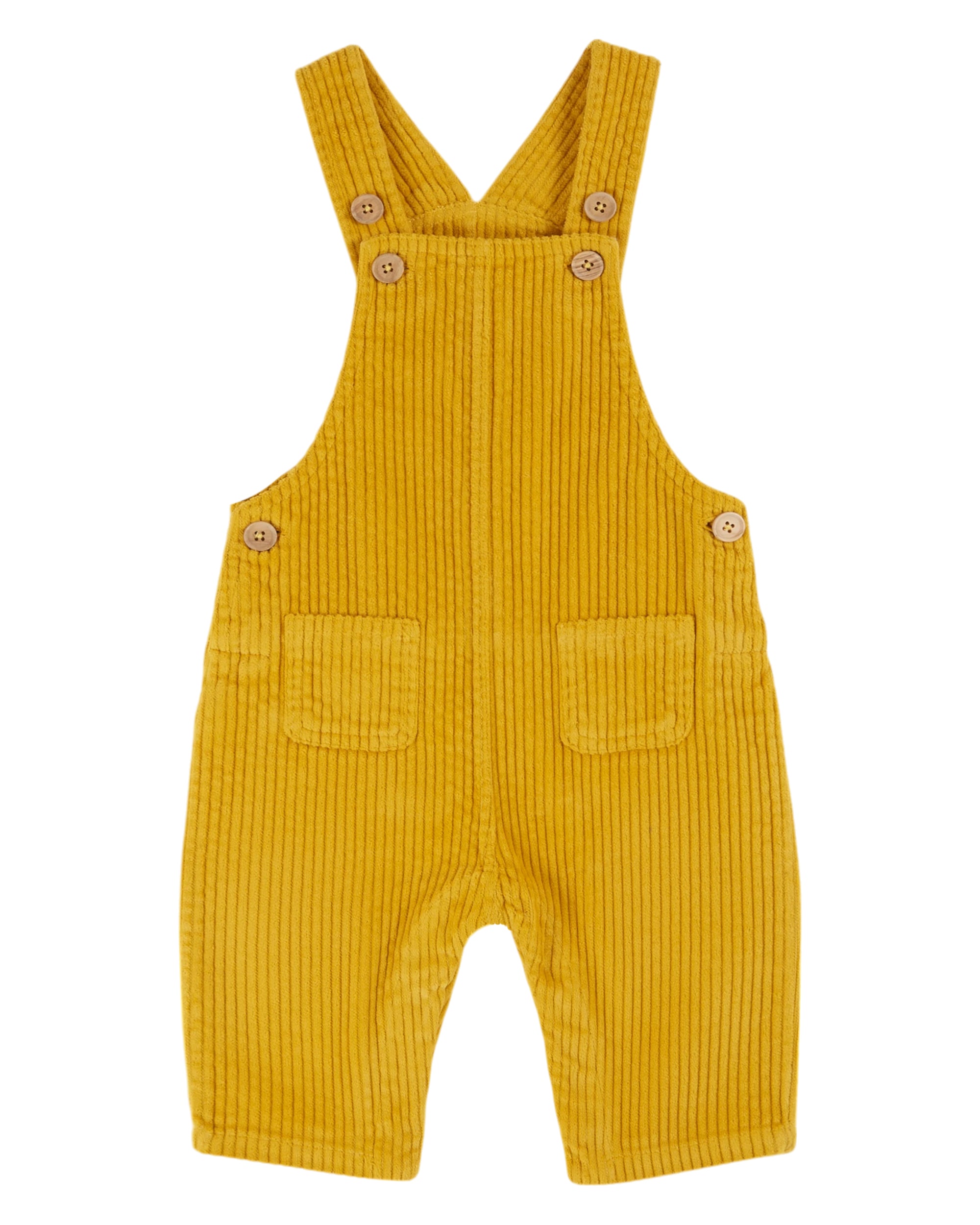 EMILE & IDA - Salopette en velours Moutarde