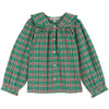 EMILE & IDA - Blouse à carreaux Madras Tartan