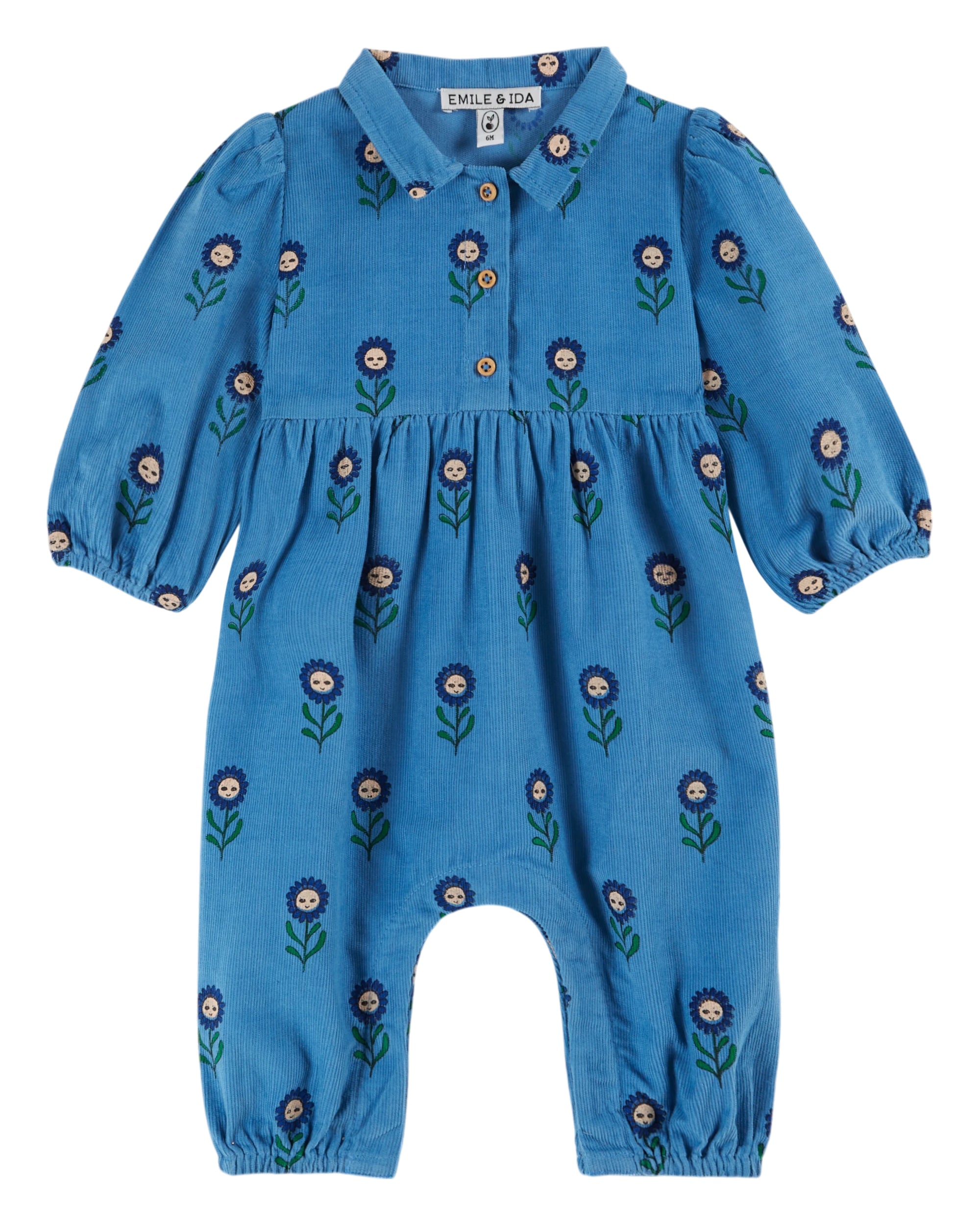 EMILE & IDA - Combinaison en velours Margot