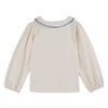 EMILE & IDA - Tee-shirt picoté Crème