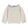 EMILE & IDA - Tee-shirt picoté Crème bébé