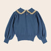 EMILE & IDA - Ensemble jean brodé et sweat mouton