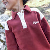 BONTON - Sweat Moustic rouge trecking