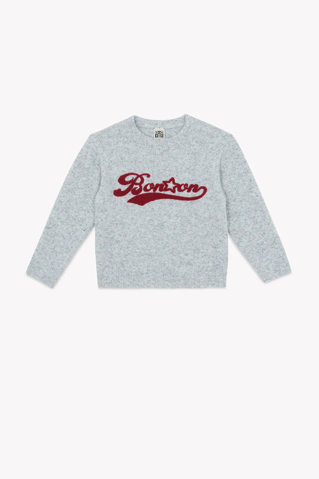 BONTON - Pull Missouri Gris chiné