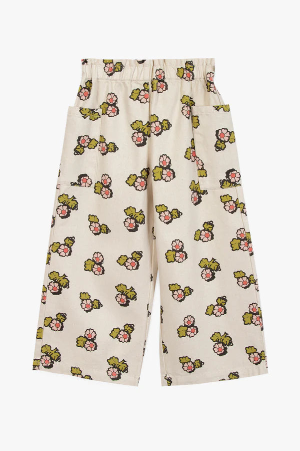 BONTON - Pantalon Liocha fleur Faroe