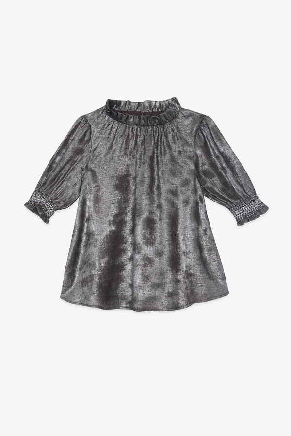 BONTON - Robe Moony carbone pailleté