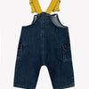 BONTON - Ensemble salopette denim et polo pesto