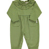 PIUPIUCHICK - Combinaison en vichy vert