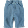 PIUPIUCHICK - Pantalon bébé washed navy denim 25