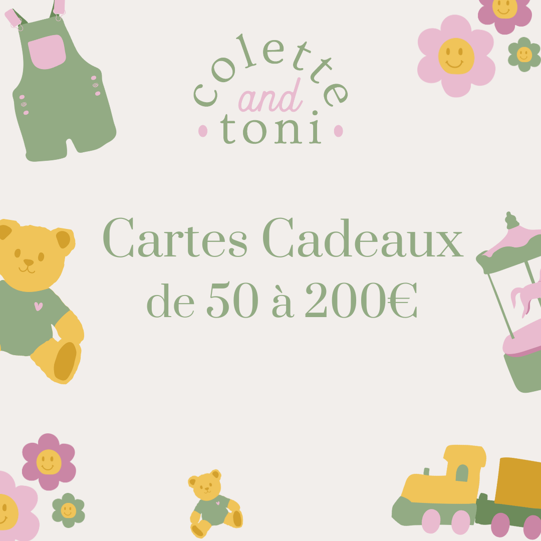 Carte cadeau COLETTE & TONI