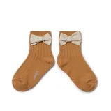 COLLEGIEN - Chaussettes Colette caramel