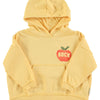 PIUPIUCHICK - Hoodie jaune pomme "Rock"