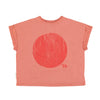 PIUPIUCHICK - Tee-shirt terracotta "hot hot"