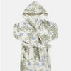 GARBO & FRIENDS - Peignoir de bain Plumbago 1/2 ans