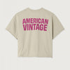 AMERICAN VINTAGE - Tee-shirt Afoma Houmous vintage