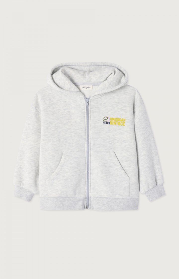 AMERICAN VINTAGE - Ensemble de jogging Baptown Gris chiné