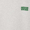 AMERICAN VINTAGE - Sweat Baptown gris chiné