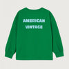 AMERICAN VINTAGE - Tee-shirt Fizvalley Verdoyant vintage