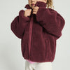 AMERICAN VINTAGE - Veste Hoktown bordeaux chiné