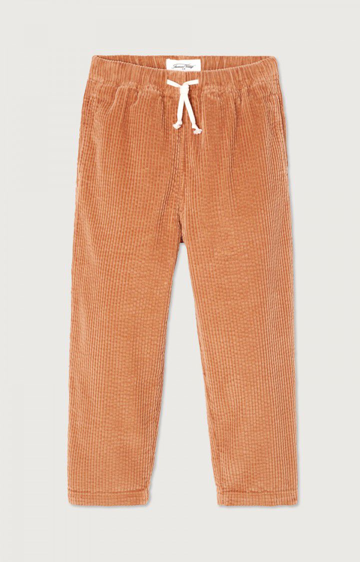 AMERICAN VINTAGE - Pantalon Padow Noisetier vintage