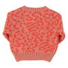 PIUPIUCHICK - Ensemble en tricot rose imprimé léopard