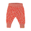 PIUPIUCHICK - Ensemble en tricot rose imprimé léopard