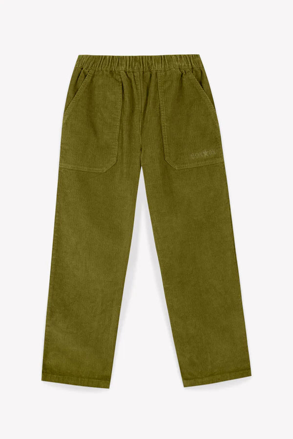 BONTON - Pantalon Batcha vert popeye